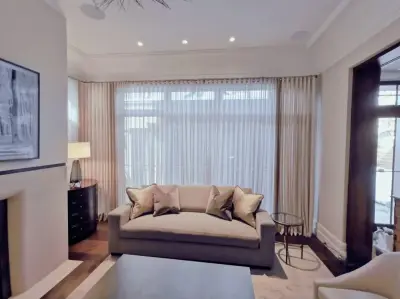 Custom curtains!