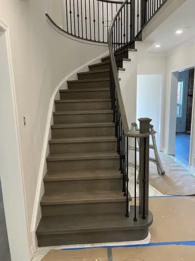Popular Flooring Pairs for Spiral Staircases in the Greater Toronto Area