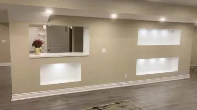 Basement Wall Painting