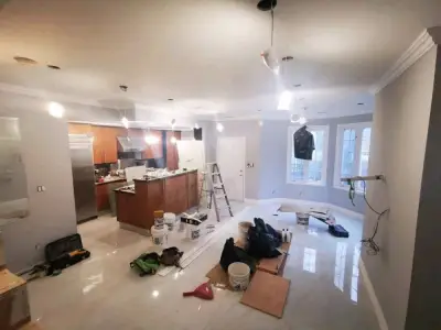 Interior Painting and Flooring Installation