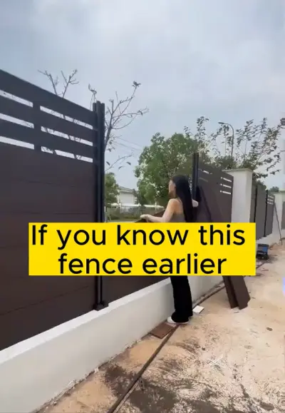 What do you think of this fence?